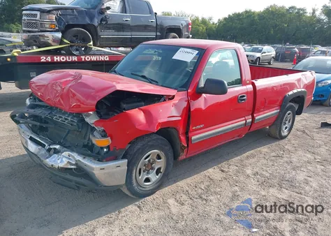 1999 Chevrolet Silverado 1500 from USA, damaged, VIN 1GCEC14W0XE183866